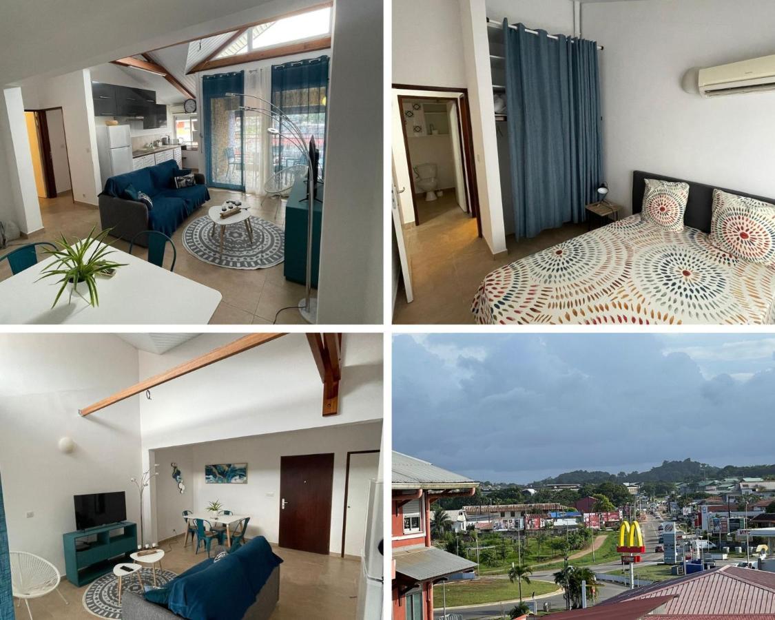Nana Cocooning- C42- Vue Panoramique - Appartement Cosy Et Lumineux- Cuisine Equipee- Clim-Terrasse Кайенна Экстерьер фото